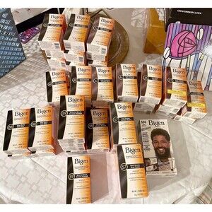 Bigen Permanent Powder Hair Color Lot Of 48 Pieces New